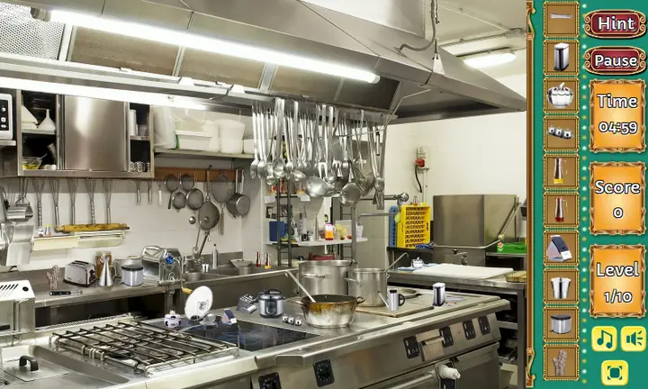 Snimak ekrana iz igre Hidden Kitchen