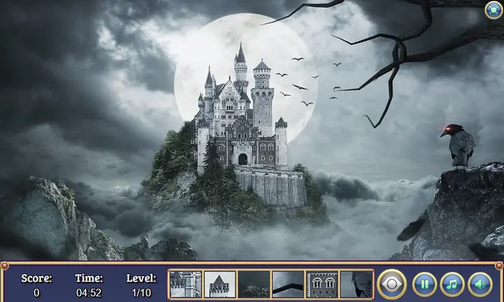 Snimak ekrana iz igre Hidden Spots: Castles