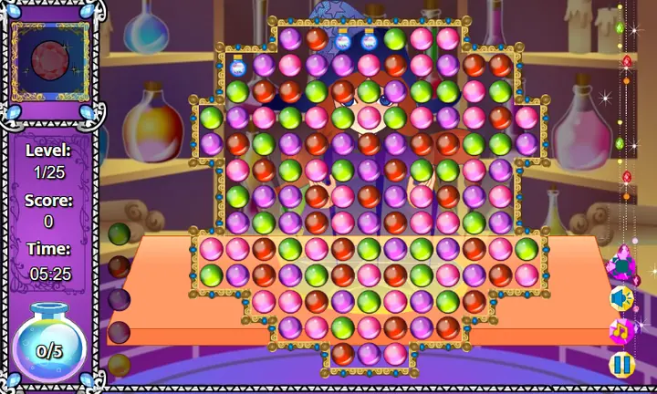 Snimak ekrana iz igre House of Potions