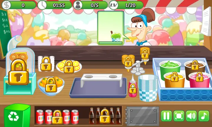 Screenshot from Ice Cream Bar