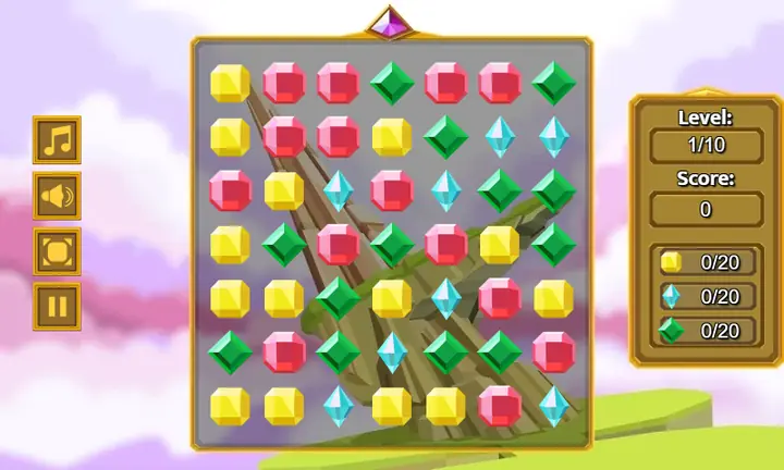 Snimak ekrana iz igre Jewel Match3