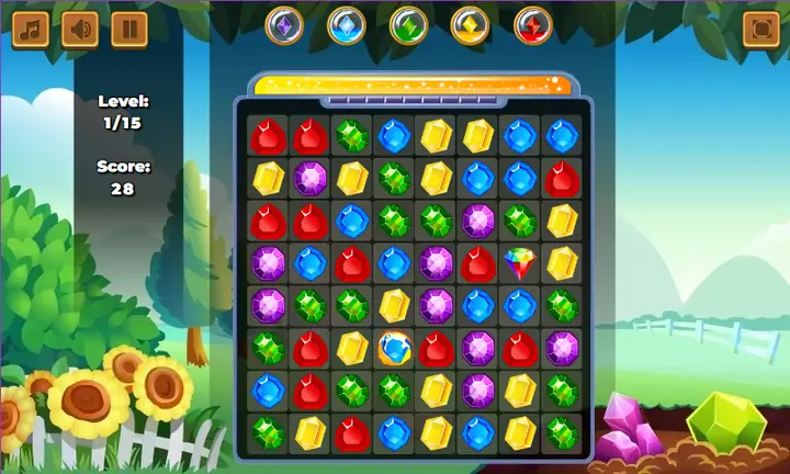 Screenshot from Jewel Rush