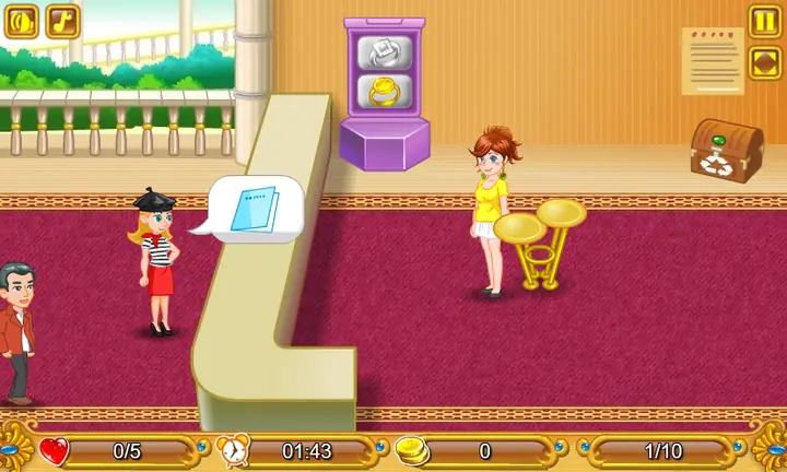 Snimak ekrana iz igre Jewel Shop