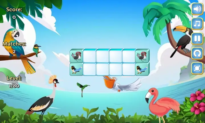 Snimak ekrana iz igre Jolly Jong Birds