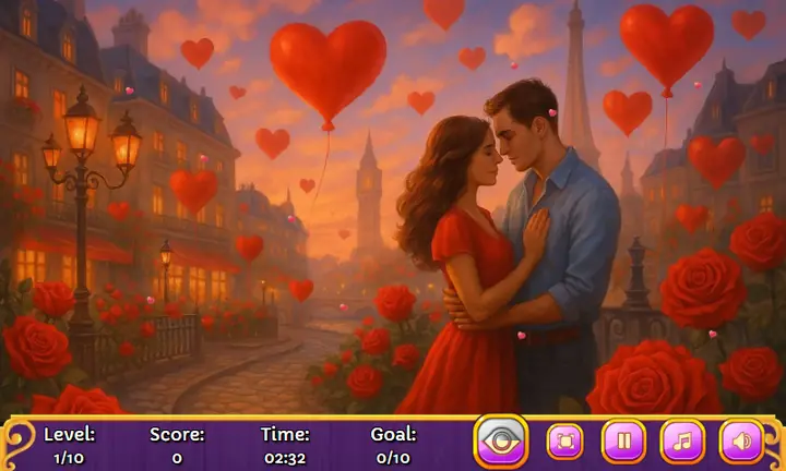 Screenshot from Love Hidden Hearts