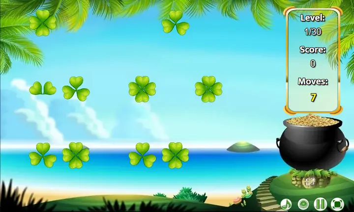 Snimak ekrana iz igre Lucky Clover