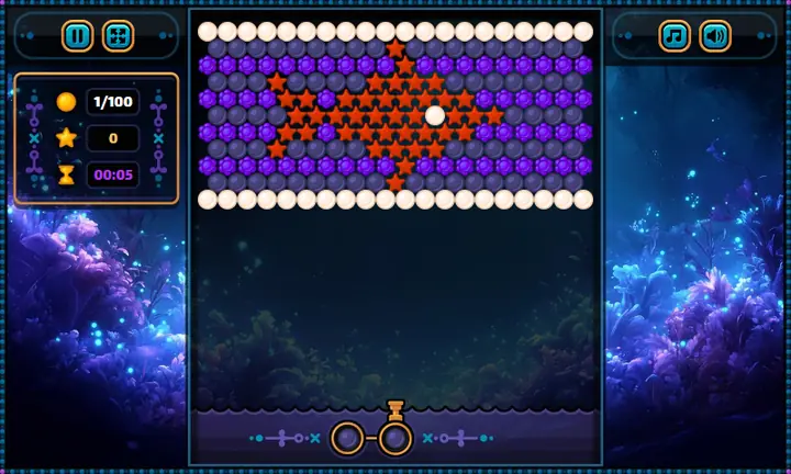 Screenshot from Luma Bubbles