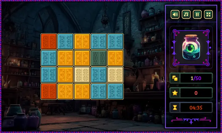 Screenshot from Magic Memory
