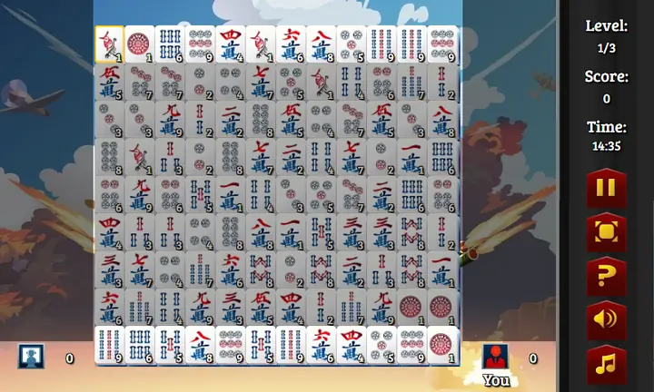 Screenshot from Mahjong Battle