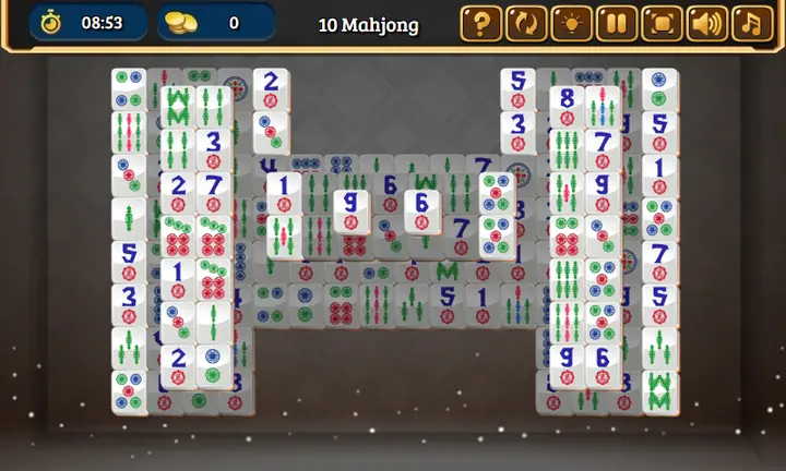 Snimak ekrana iz igre Mahjong Collection