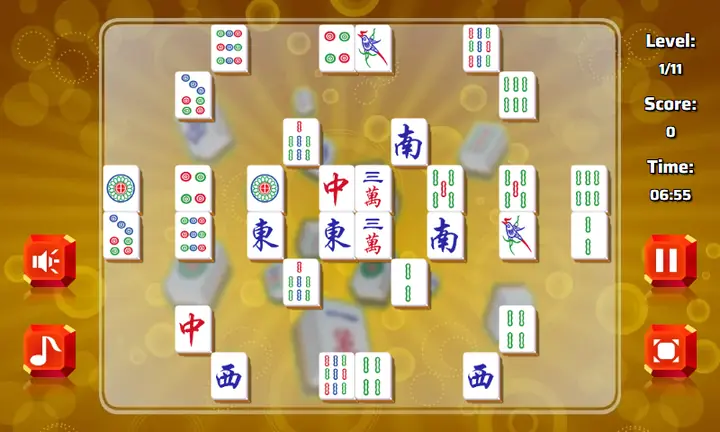 Snimak ekrana iz igre Mahjong Collision