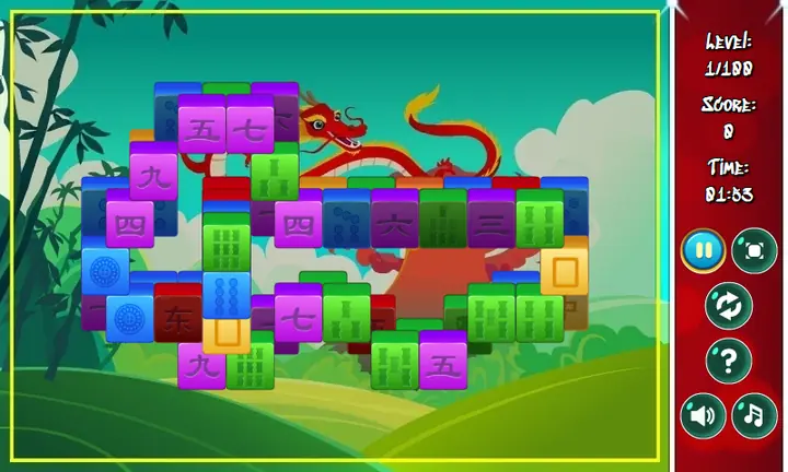 Screenshot from Mahjong Colors