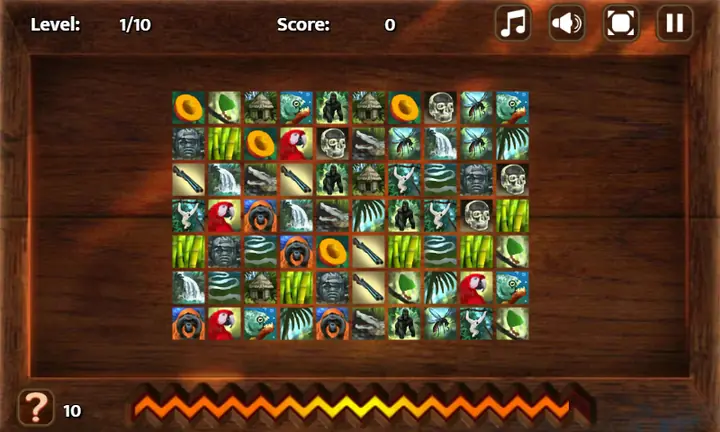 Screenshot from Mahjong Connect Jungle