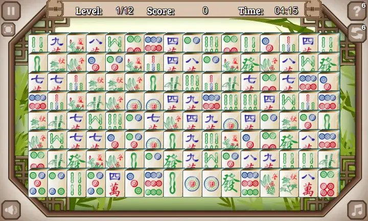 Snimak ekrana iz igre Mahjong Connect