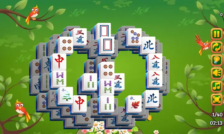 Snimak ekrana iz igre Mahjong Gardens 2