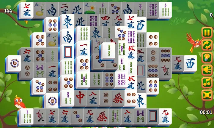 Snimak ekrana iz igre Mahjong Gardens