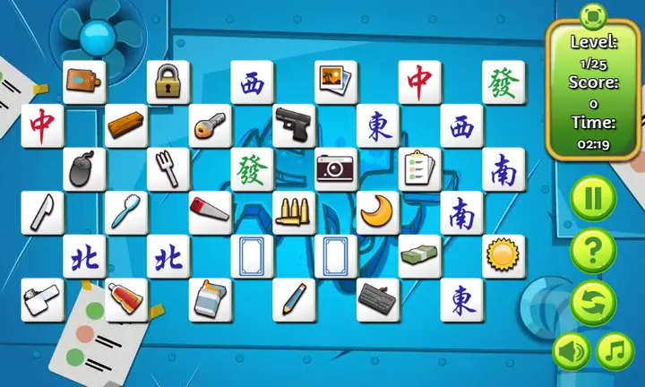 Snimak ekrana iz igre Mahjong Match