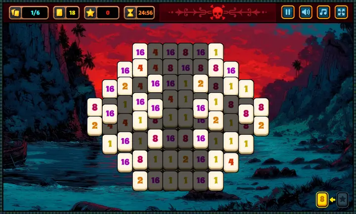 Screenshot from Mahjong Merge