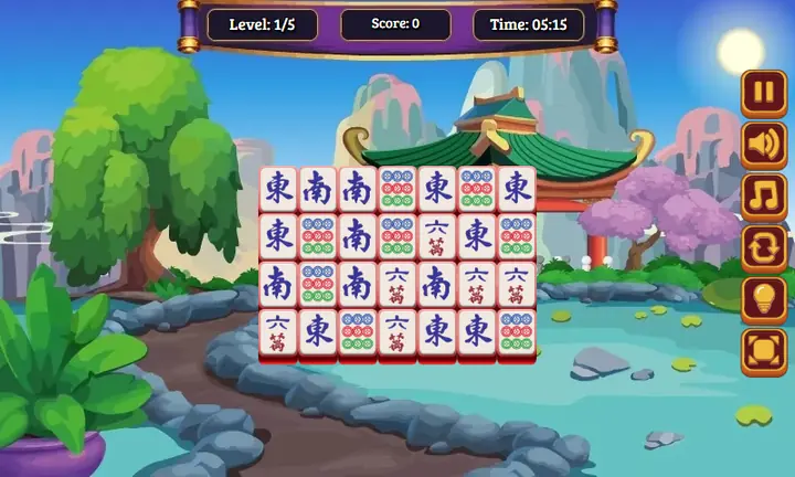 Snimak ekrana iz igre Mahjong Move & Match