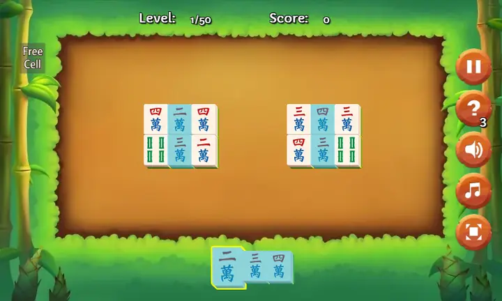 Snimak ekrana iz igre Mahjong Sequence