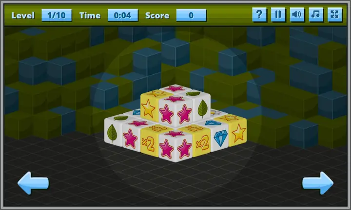 Screenshot from Mahjongg 3 Dimensions