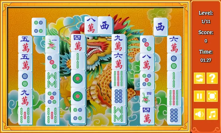 Screenshot from Mahjongg China