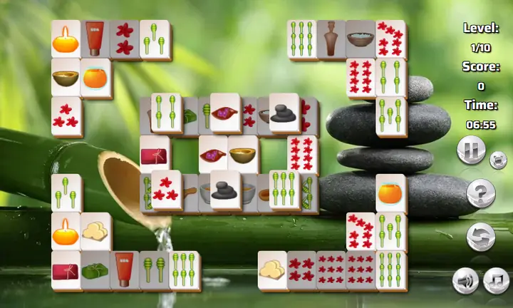 Screenshot from Mahjongg Relax
