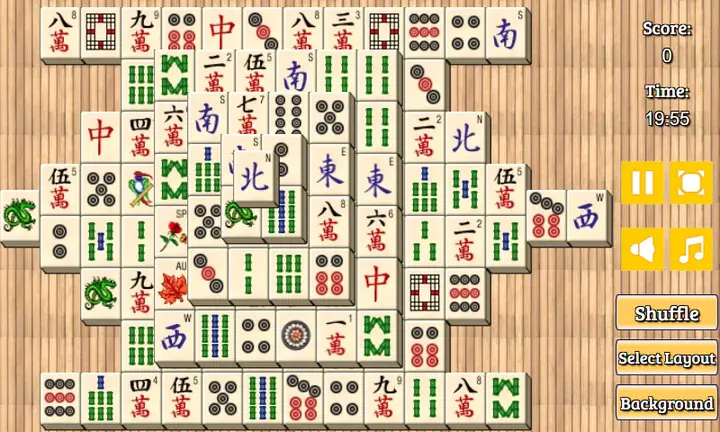 Screenshot from Master Qwans Mahjong