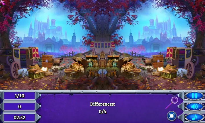 Snimak ekrana iz igre Medieval Castle Hidden Differences