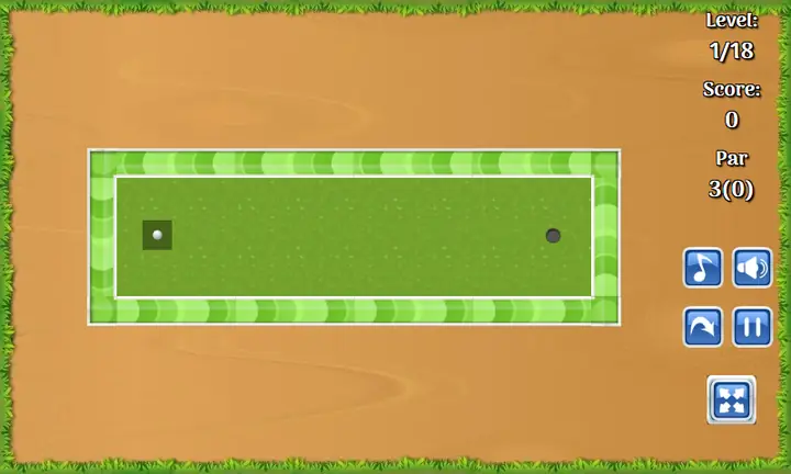 Snimak ekrana iz igre Mini Golf