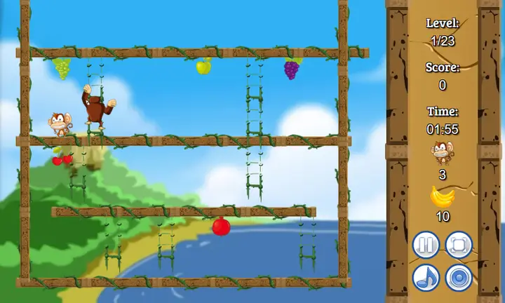 Screenshot from Monkey in Trouble