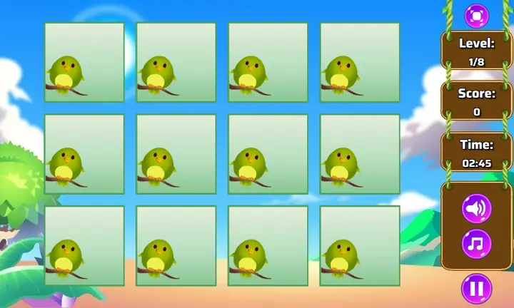 Screenshot from Pair Zoobies