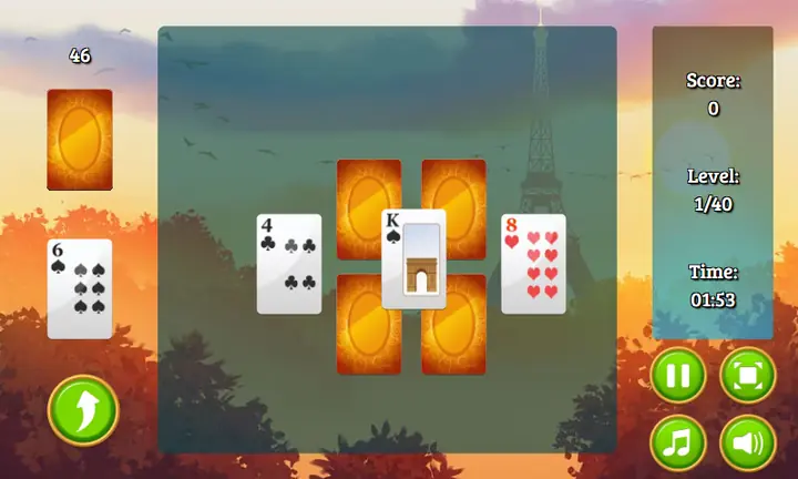 Screenshot from Paris Tripeaks