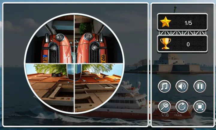 Snimak ekrana iz igre Picture Pie: Harbour City