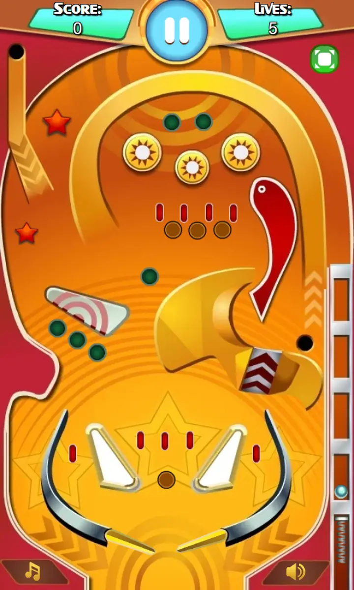 Screenshot from Pinball