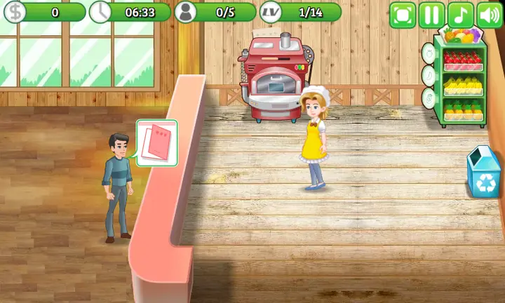 Screenshot from Pizza Shop