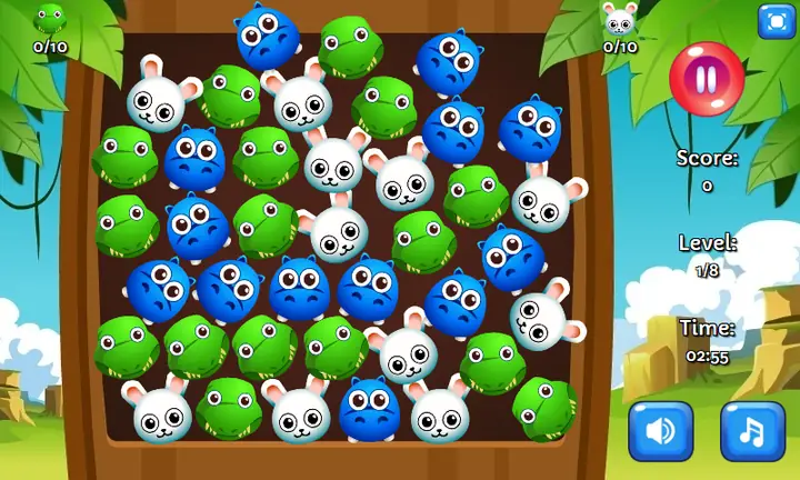Snimak ekrana iz igre Plushy Animals
