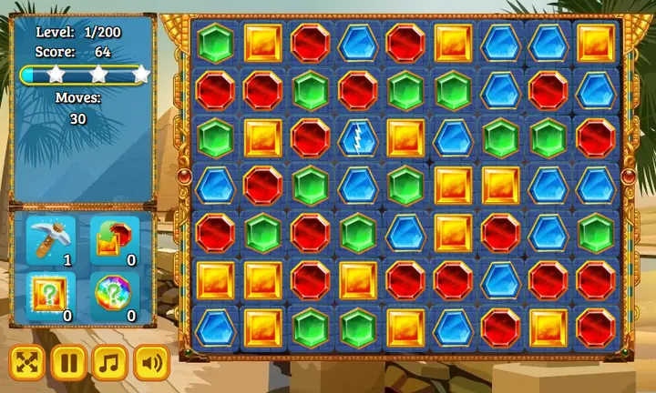 Screenshot from Queen of Egypt: Cleopatra's Jewels