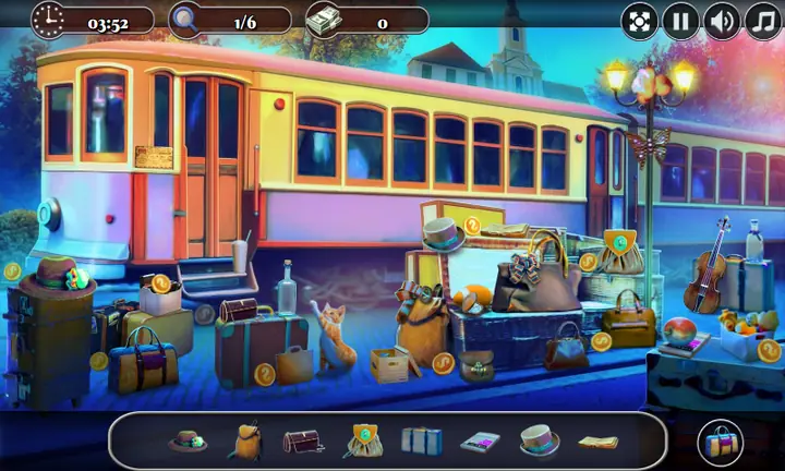 Snimak ekrana iz igre Railway Mysteries