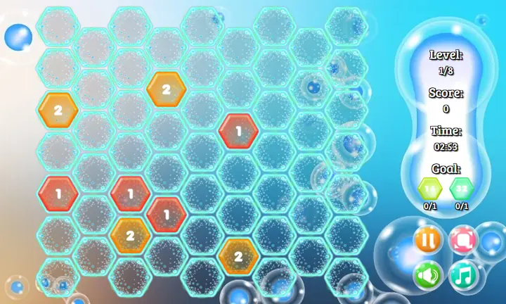 Snimak ekrana iz igre Reach 2048