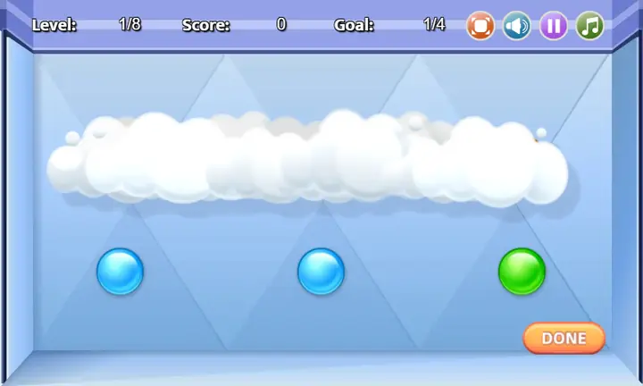Snimak ekrana iz igre Remember the Bubbles