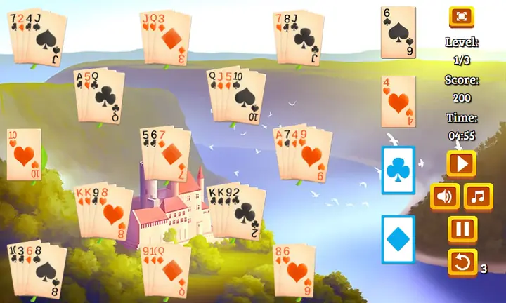 Screenshot from River Solitaire