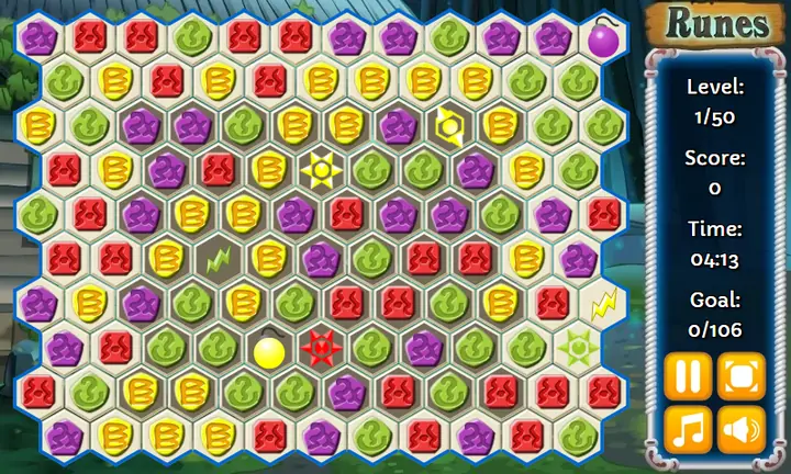 Screenshot from Runes of Mystery