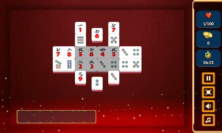 Snimak ekrana iz igre Shanghai Mahjong: Double Tiles