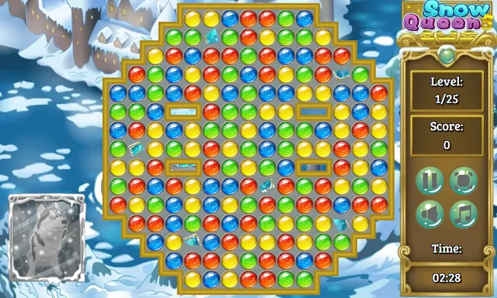 Snimak ekrana iz igre Snow Queen 5