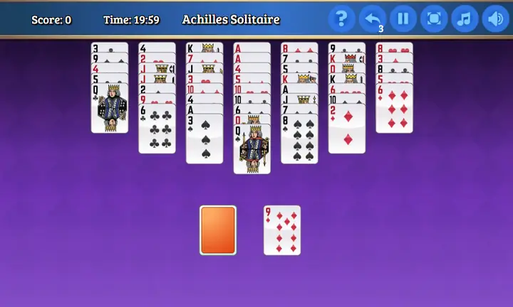 Snimak ekrana iz igre Solitaire Collection 2