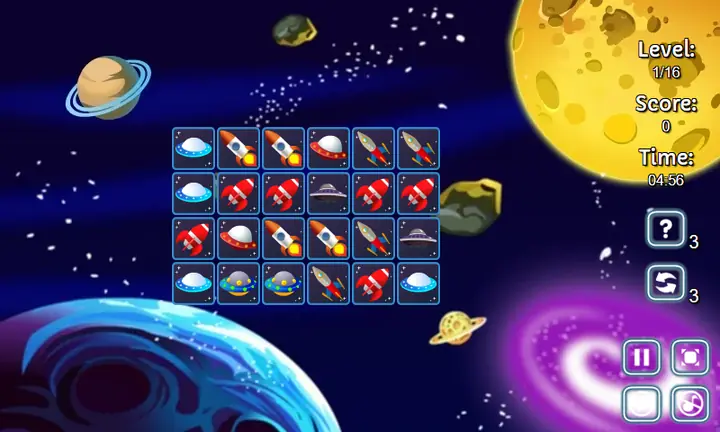 Snimak ekrana iz igre Space Connect