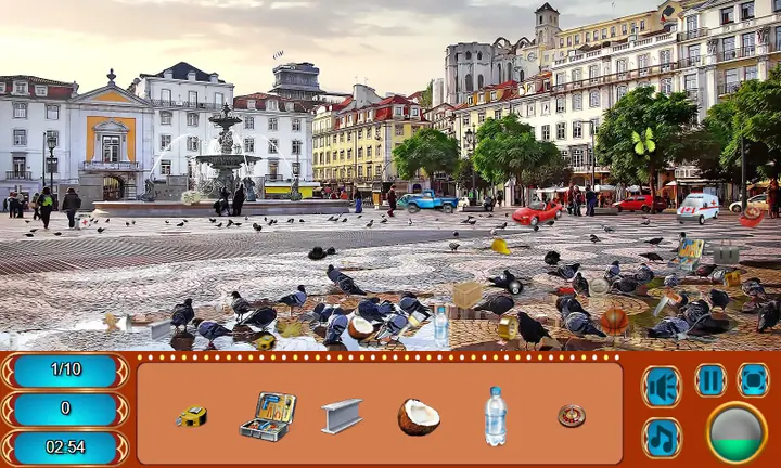 Snimak ekrana iz igre Street Hidden Objects