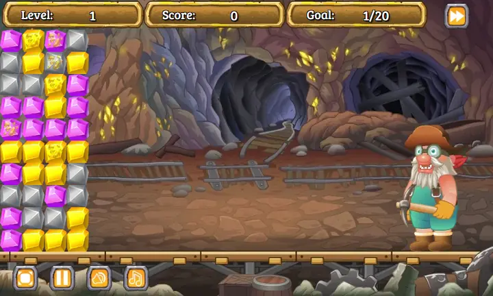Snimak ekrana iz igre Strike Gold