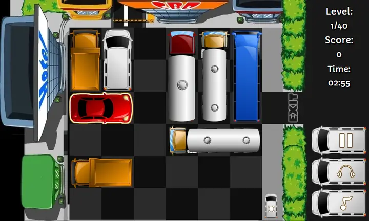 Snimak ekrana iz igre Swipe a Car